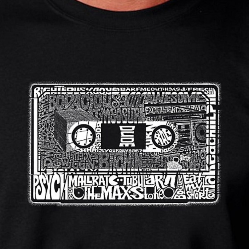 NEW Graphic 80’s LA Pop Art/ word art T-shirt